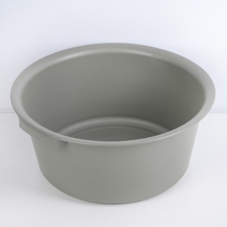 Round household basin "Economy", 12 l, color mix-7