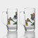 A set of beer mugs "Podkolists", 330 ml, in gift packaging, 2 pcs, drawing mix