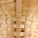 Wicker basket "Hat", D15x14/10xh33cm, natural, bamboo