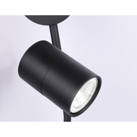 LED LED wall -mounted lamp with an interchangeable Ambrella Light, Linetech, FL66389, G9, GU10, 4 W, 300LUM, 4200K, black, white matte color-4