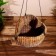 Suspended pot "Love" coconut fiber 19x18x70 cm