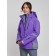 Ski jacket female winter, size 44, purple color