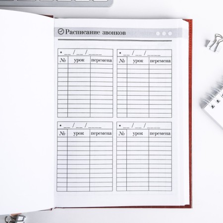 Diary “Teacher: Teacher Diary”, firm cover cardboard 7BC, A5 format, 160 sheets-2