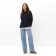 Jumper female MIST of large knit, blue, p. L (48-50)