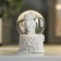 Souvenir Polystone Water Ball Light "Snowty Angels" MIX 6.5x4.5x4.5 cm