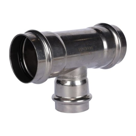 The transitional transition Rommer RSS-0014-544254, VPR, D = 54 x 42 x 54 mm, press, stainless steel-1