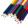 Colored pencils, 24 colors, bilateral, cold heart