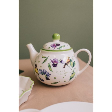 Teapot Porcelain Hot Dolyana "Green Garden", 900 ml-10