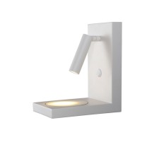 Wall lamp Mantra Zanzibar, LED, 210LM, 3000K, 170x120x200 mm, matte white color