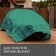 Protective tent, 8 × 4 m, density 120 g/m², UV, eyelets step 1 m, green