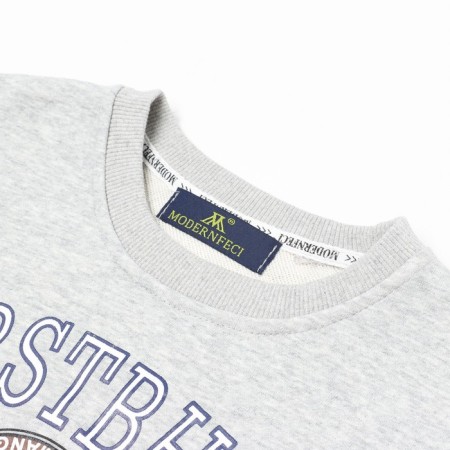 Sweatshirt for girls, gray color, height 152-158cm-6