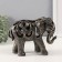 Polystone souvenir "Elephant with patterned cuts" for bronze 8.5x22x17 cm