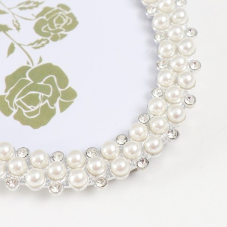 Photo frame plastic 13x18 cm "Gretta" White Pearl 15.3x19.5 cm-2