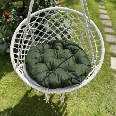 Villy's swing pillow, diameter 60 cm, khaki color-1
