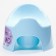 Pot children's follow me, Blue pastel color