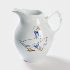 Porcelain's jug “geese”, 2 l, mix
