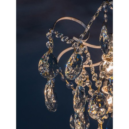 Ceiling lamp 4x60W E27, size 39x39x44 cm-5