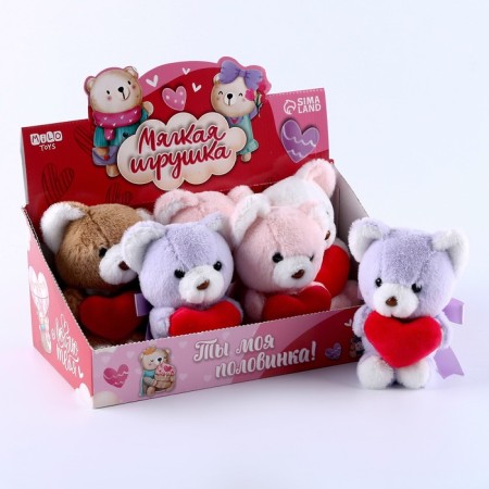 Soft toy "I love you", mix-1