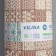 Bathroom mat “Transfiguration”, width 80 cm, roll 15 m, brown color