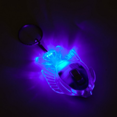 Children's “Fish” flashlight, 1 mode, 2 AG13, 3.5 x 5.5 cm, mix-4