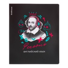 Subject notebook, 48 sheets, cage, English Erichkrause 