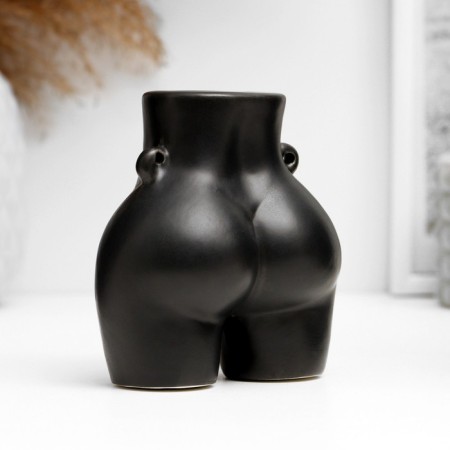 Climb "Marta" Black Gloss, 10x6x8cm