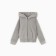 Children's sweatshirt Minaku: Fleece Soft, Gray color, height 110 cm