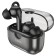 Hoco EW22 TWS headphones, wireless, vacuum, BT5.3, 30/300 mAh, microphone, black