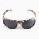 Polarizing floating trackers Dark Camo in a case, Grey lenses