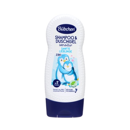 Children's shampoo and shower gel Bubchen for children with sensitive skin, 230 ml