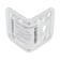 Corner Fit Tundra Krep, 40x40x50x2 mm, reinforced, zinc, 1 pc.