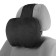 Pillow on the headrest, Premium MB, 28 × 22 cm, black