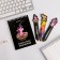 Set "Unicorn", sketchbook A6, 40 sheets + paper pebbles 3 pcs, 18.2 x 19.5 cm