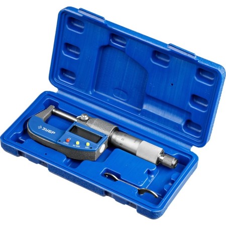 Micrometer of digital bison MK 25 34482-25_z02, smooth digital, 0-25 mm-7