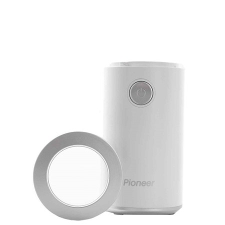 Pioneer CG205 coffee grinder, knife, 150W, 50 g, white-silver color-5
