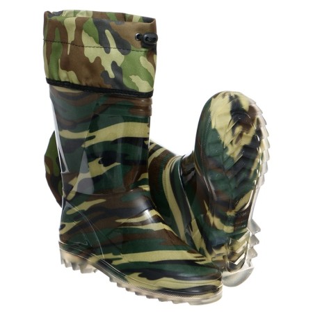 Men's boots S-10RUM, PVC, insulated, camouflage mix, size 44 (285)-2