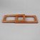 Handles for the bag wooden, 15 × 8 cm, 2 pcs, the color is light brown