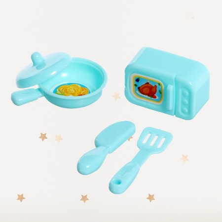 Game set "House-Machine Ksenia" with furniture and accessories-10