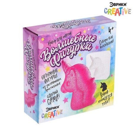 Set for experiments "Magic figures from crystals", mix, unicorns