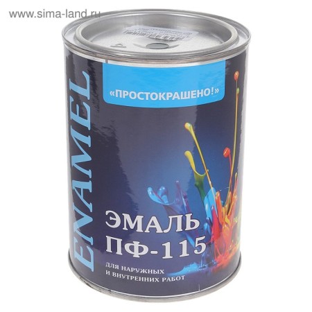 Enamel PF-115 is scrapped dark green 0.9 kg