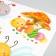 Sticker Plastic Interior 3D "Buckets" 50x32 cm