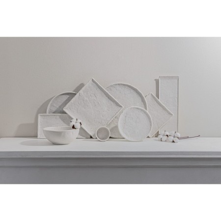 Porcelain dish for feeding Magistro Slate, D = 22.5 cm, white color-7