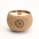 Candle in the coconut aromatic, Earl Gray, soy wax, 8x10 cm, in the box