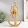 Souvenir Polystone "Fathers and children. Abstraction" Gold 7.5x14.3x26 cm