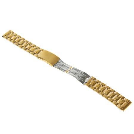 Solomon watch strap, 18 mm, metal, L-18 cm, gold-1