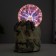 Plasmic ball "Skull" color 12x17x20 cm Risalux
