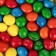 Chocolate dragees in color crispy crust 80 g