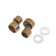 Eccentric for the Zein mixer, brass, gaskets, set 2 pcs.