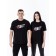 T -shirt unisex, size 44, black color