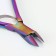 Manicure nippers for cuticle, 9.5 cm, blade length - 10 mm, chameleon color